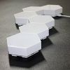 Touch Sensitive Modular Wall Lights with Remote;  Dual Control Hexagonal LED Light Wall Panels with USB-Power;  Suitable for Living Room;  Bedrooms;