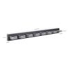 Modern 8-Light LED Vanity Light - Sleek Bathroom Wall Fixture, Iron & Acrylic, Dimmable & Energy-Efficient
