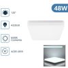 US 48W LED Ceiling Light Panel Ultra Thin Home Fixture Bedroom Kitchen 6000K Lamp