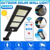 Powerful Led Solar Light Outdoor 144LED COB Commercial Solar Street Light Motion Sensor Lamp Dusk To Dawn Road Lamp For Garage