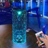 Crystal Diamond Table Lamp,16 Color Changing RGB Touch Control