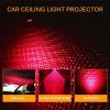1pc LED Car Roof Star Atmosphere Lights Projector Light Interior Ambient Atmosphere Galaxy Lamp Decoration Light USB Plug