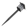 6pcs White LED Solar Lantern Torch Light Garden Landscape Lighting