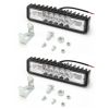 6" LED Light Bar 48W 5000lm Offroad Driving Spot Lights Work Light Pods