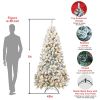 7FT PVC Memory Wire Christmas tree (With Light)