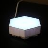 Touch Sensitive Modular Wall Lights with Remote;  Dual Control Hexagonal LED Light Wall Panels with USB-Power;  Suitable for Living Room;  Bedrooms;