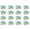 16 Pack Led Fairy Lights Battery Operated String Lights Waterproof Silver Wire 7 Feet 20 Led Firefly Starry Moon Lights For DIY Wedding Party Bedroom
