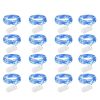 16 Pack Led Fairy Lights Battery Operated String Lights Waterproof Silver Wire 7 Feet 20 Led Firefly Starry Moon Lights For DIY Wedding Party Bedroom