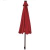 10 Feet Outdoor Patio Umbrella with Bright Solar LED Lights