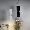 Nordic Pendant Light Creative Minimalist Lighting White Black Post Modern Designer Potlight for Living Room Dining Table Light