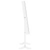 Mirror Jewellery Cabinet with LED Lights Free Standing White